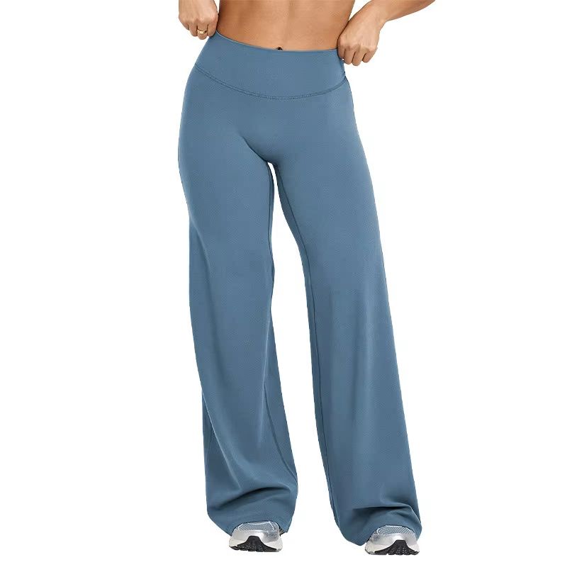 ButterSoft Women's Straight-Leg Yoga Pants – Mid-Waist Active & Lounge Trousers