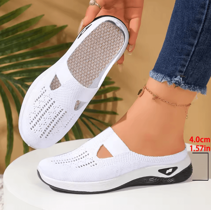 Breathable Half-Back Summer Slippers for Women
