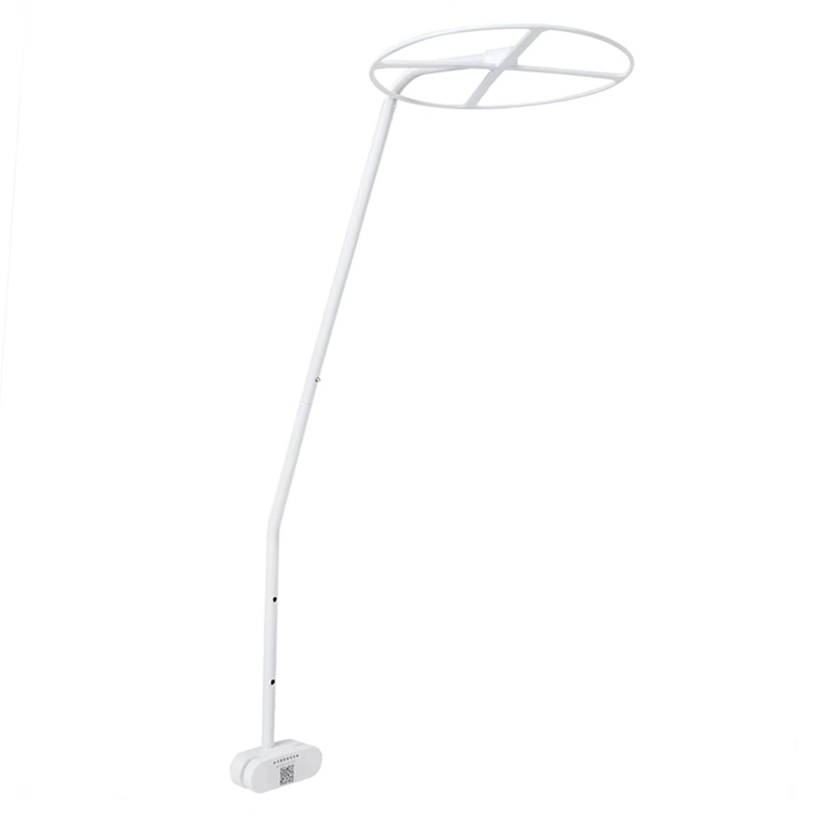 Adjustable Mosquito Net Stand – Clip-On Crib Canopy Holder Rack for Baby Beds