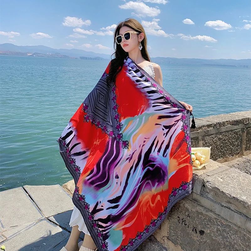 Large Beach Sarong Shawl Wrap Scarf