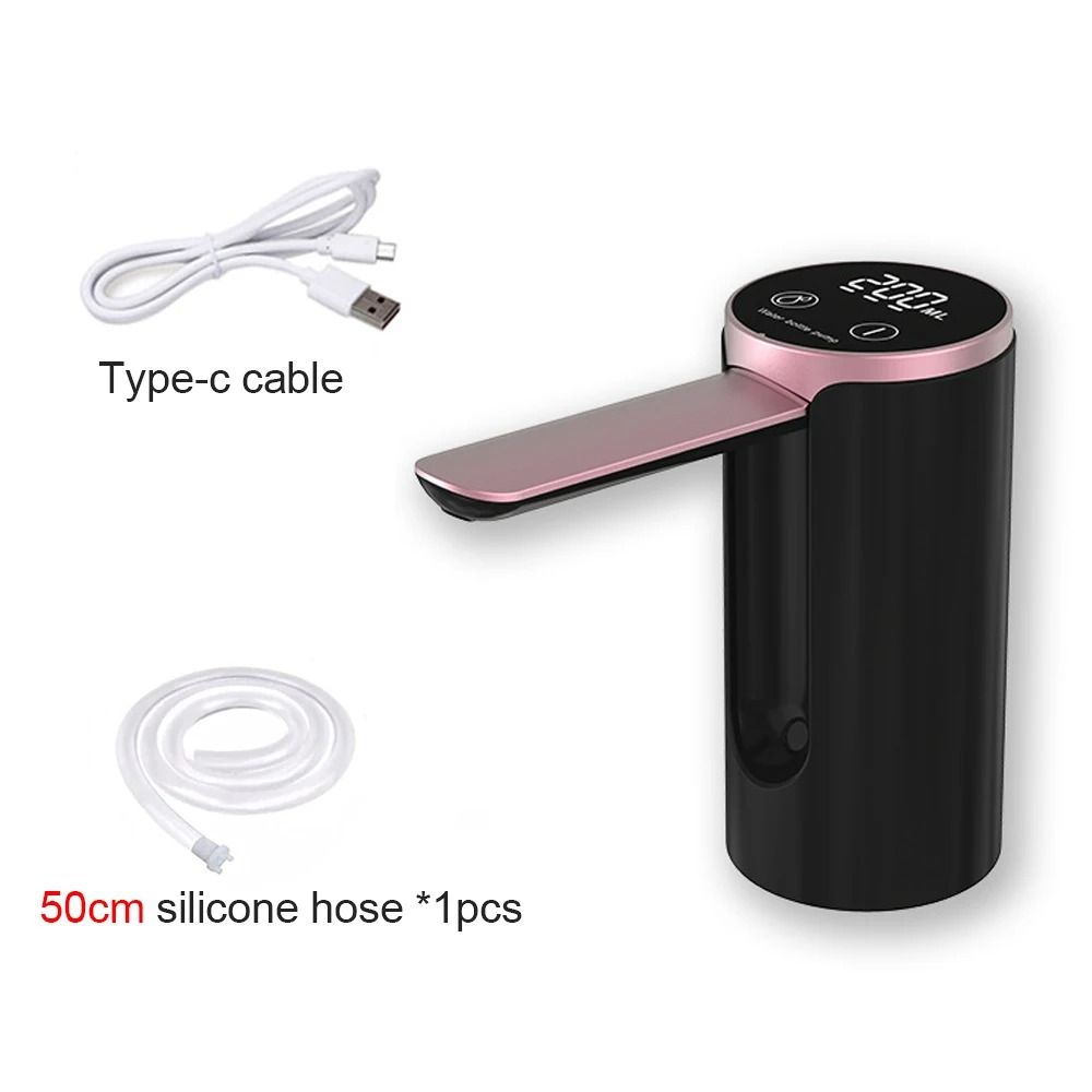 Rechargeable Electric Water Gallon Pump Foldable Automatic Dispenser for 19 Liter Bottles