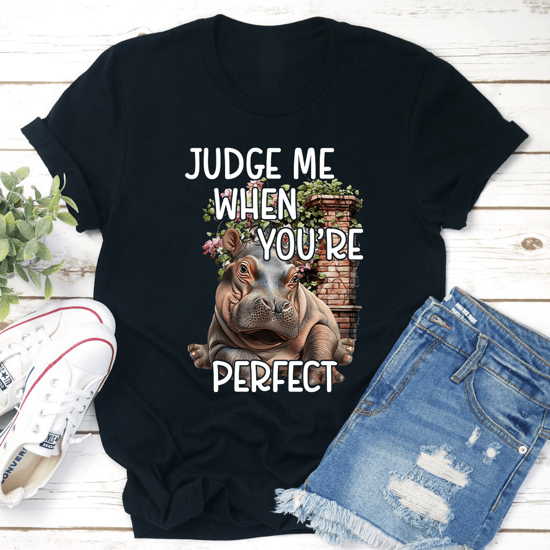 Judge Me When Youre Perfect Tee