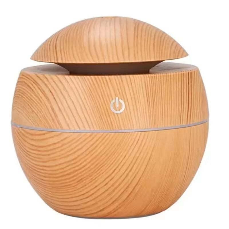 USB Mini Wood Grain Aroma Diffuser and Air Purifier