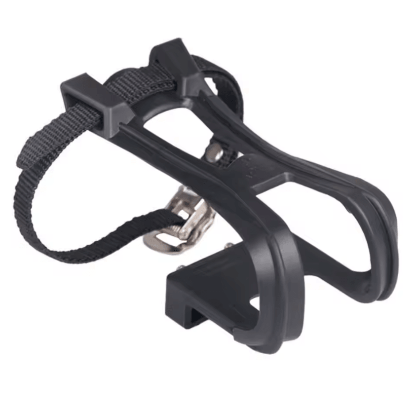 Adjustable Bike Pedal Toe Clip Straps – Secure Cycling Foot Harness for MTB & Road Bikes