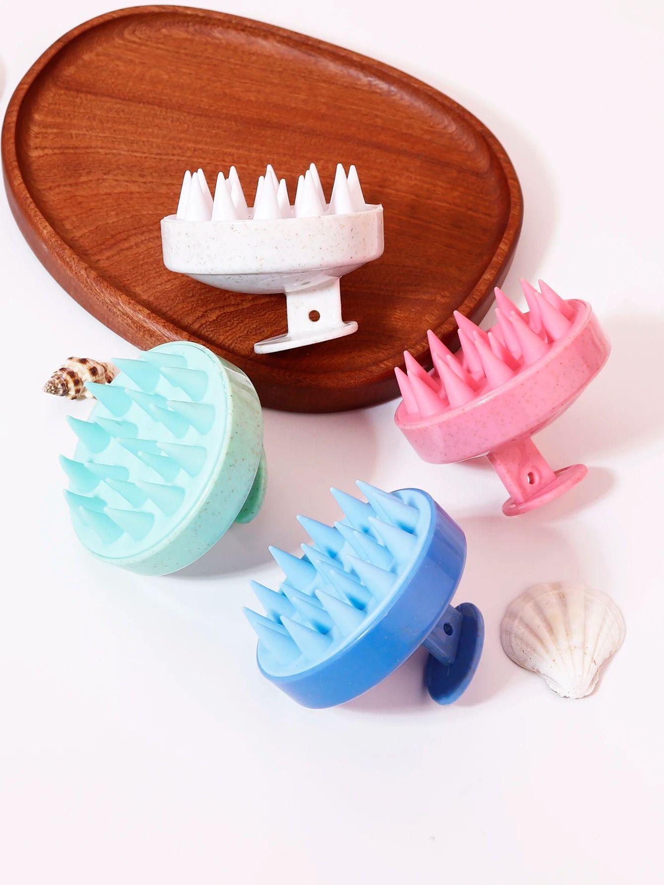 Silicone Scalp Massage Brush for Hair Washing and Wig Care