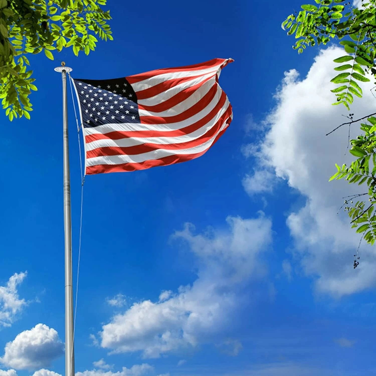 Flag Pole Clip Snap Hook Heavy Duty Nylon Flagpole Accessories for Easy Flag Attachment