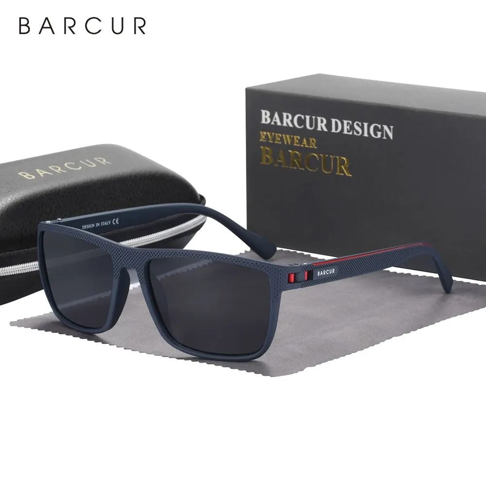 BARCUR TR90 Polarized Sport Sunglasses