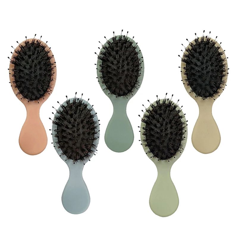 Natural Boar Bristle Oval Hair Brush