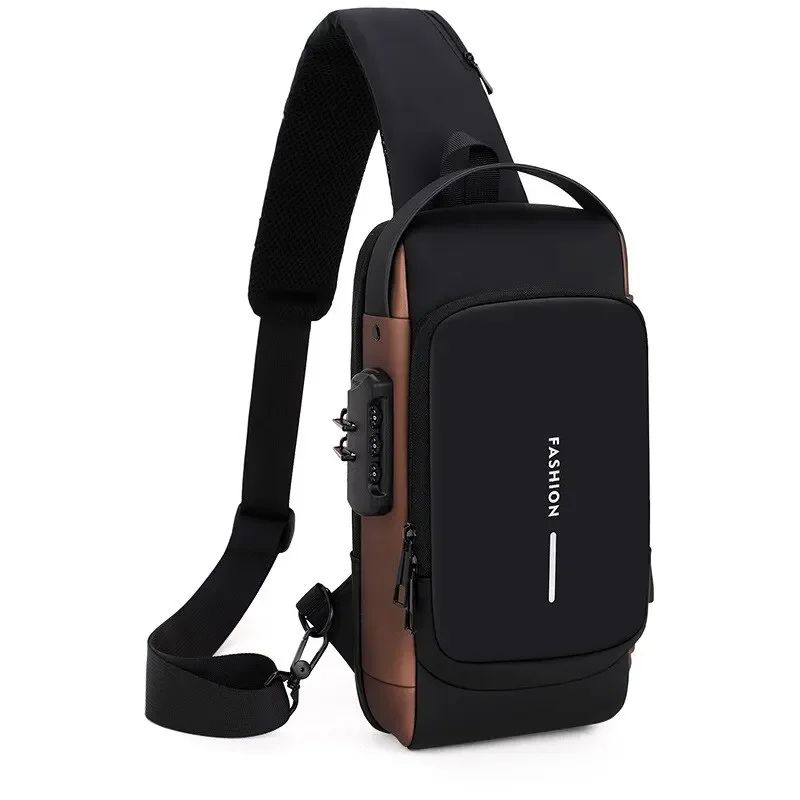 Men Anti Theft Crossbody Chest Bag
