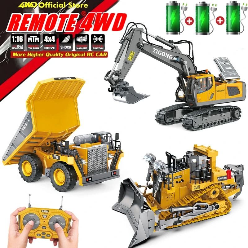 RC Construction Vehicle Model