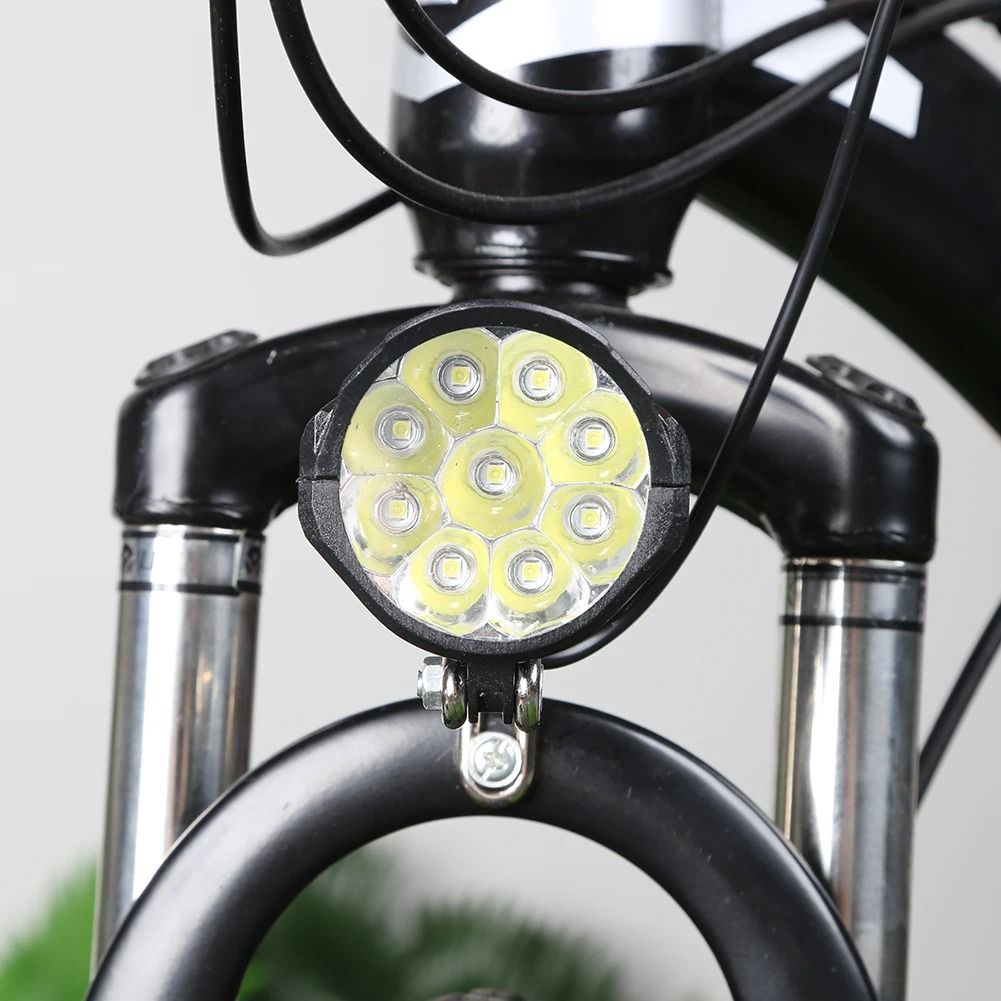 E-Bike 2-in-1 LED Luminance Hub and High-Fidelity Commuter Safety Architecture