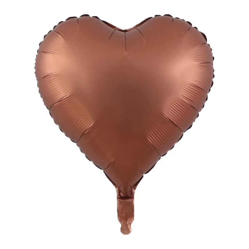 10-Piece 18-Inch Heart Foil Balloons | Pink & Sage Green Set