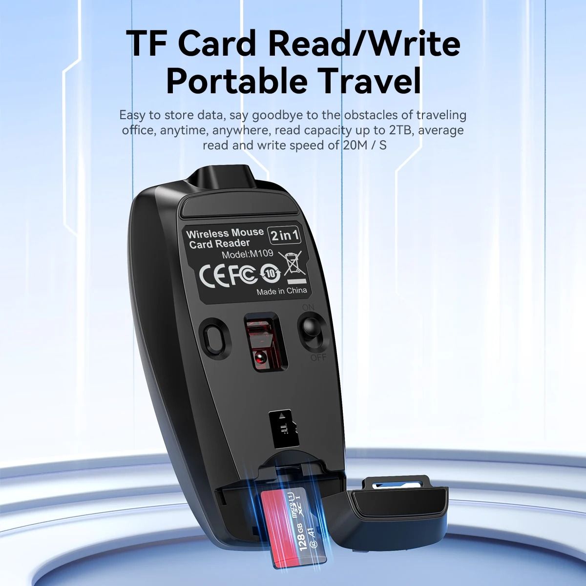 Compact Rechargeable Bluetooth Mini Mouse