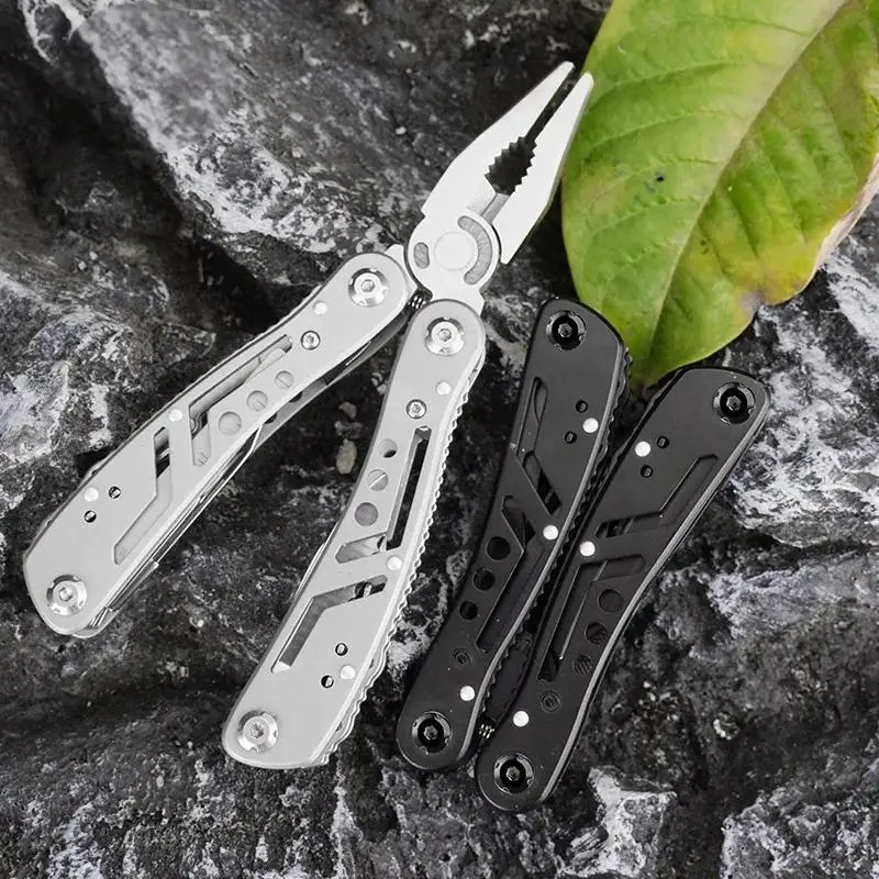 All in One Outdoor Folding Multi Tool Pliers Kit Camping, Survival & Everyday Utility