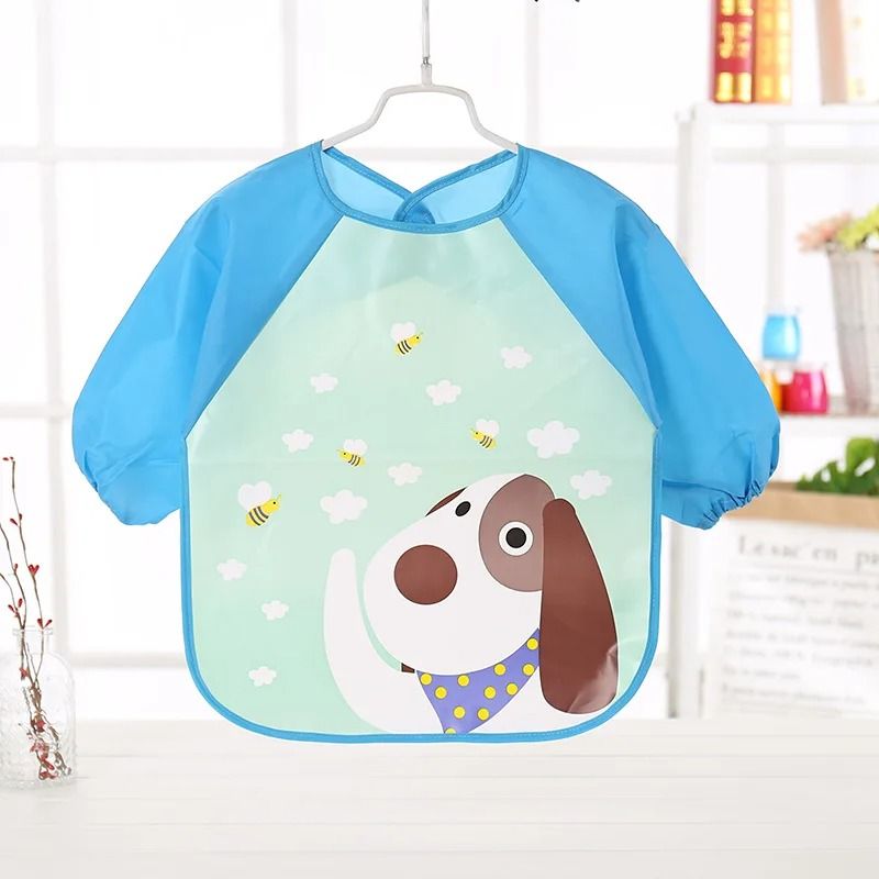 Waterproof Long Sleeve Baby Feeding Smock