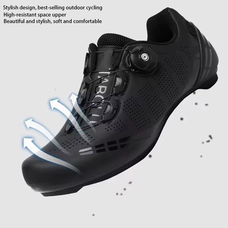LiXingMing Road Cycling Shoes for Men and Women with SPD Cleats