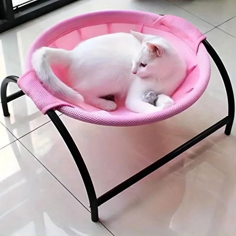 Free-Standing Stable & Breathable Pet Hammock Bed