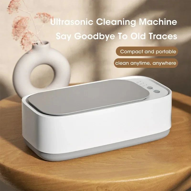 Mini Ultrasonic Cleaning Machine – High-Frequency Ultrasonic Cleaner for Glasses & Jewelry