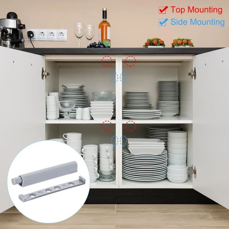 SilentSeal Soft-Close Cabinet Damper Buffers (5/10-Pack)