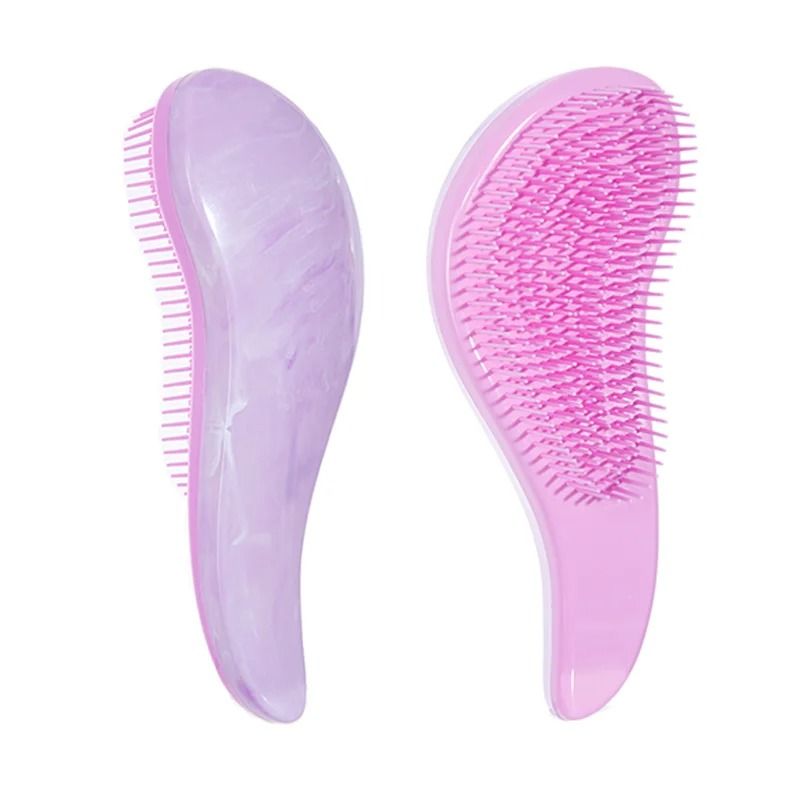Magic Detangling Hairbrush Soft Wheat Straw Scalp Massage Anti Static Grooming Comb