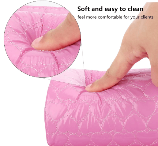 Detachable Washable Nail Art Sponge Pillow – Soft Arm Rest Cushion