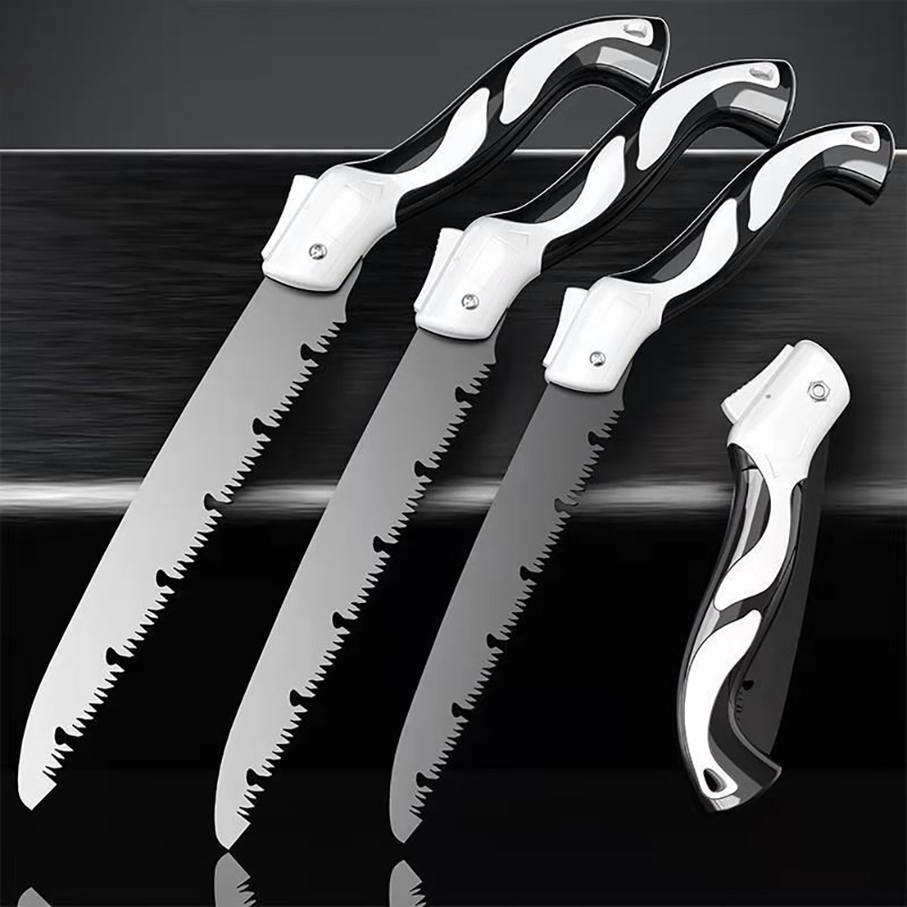 Folding Wood Saw for Outdoor & Garden Compact, Sharp Camping, and Woodworking Tool