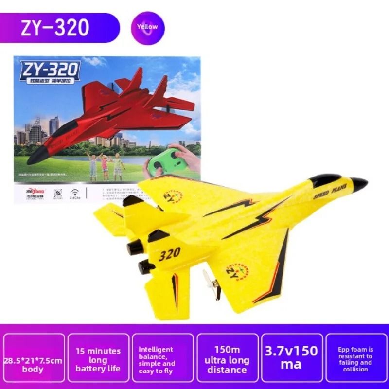 2.4G Fixed-Wing Foam RC Airplane Toy with Launcher Grip