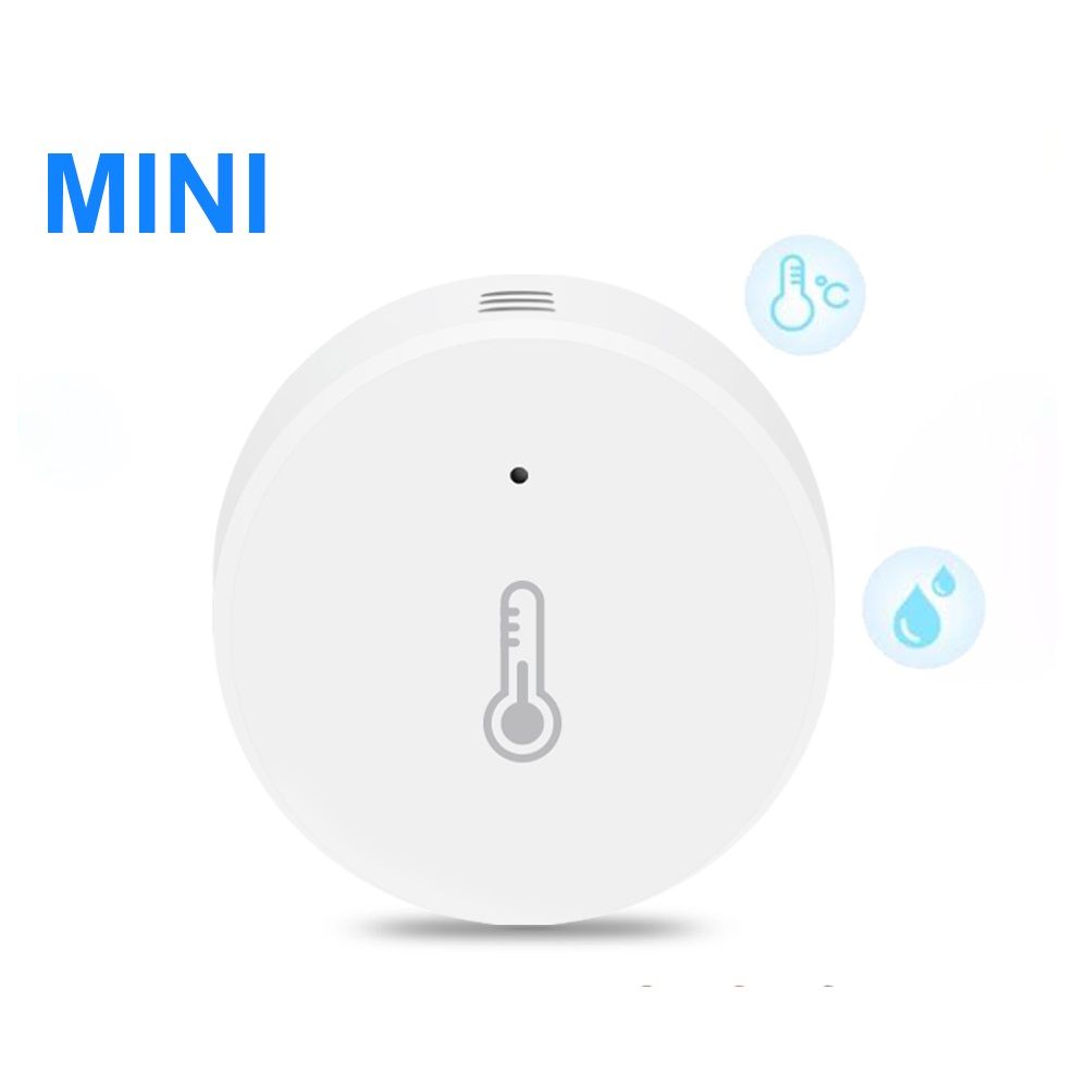 Haozee Smart Temperature & Humidity Sensor, Indoor Thermometer Monitor Compatible with Home Assistant