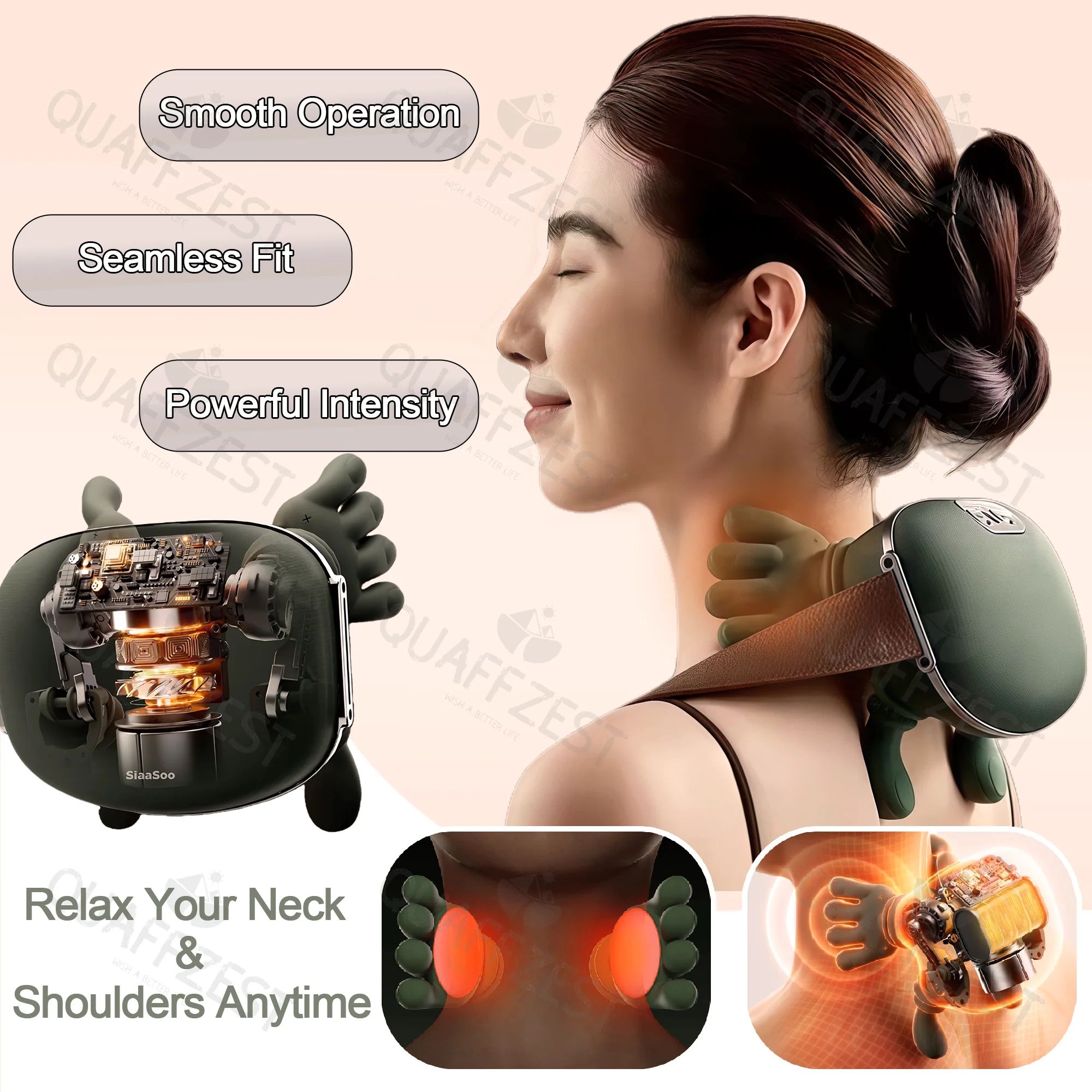 Bionic Deep Relief Electric Neck & Shoulder Massager