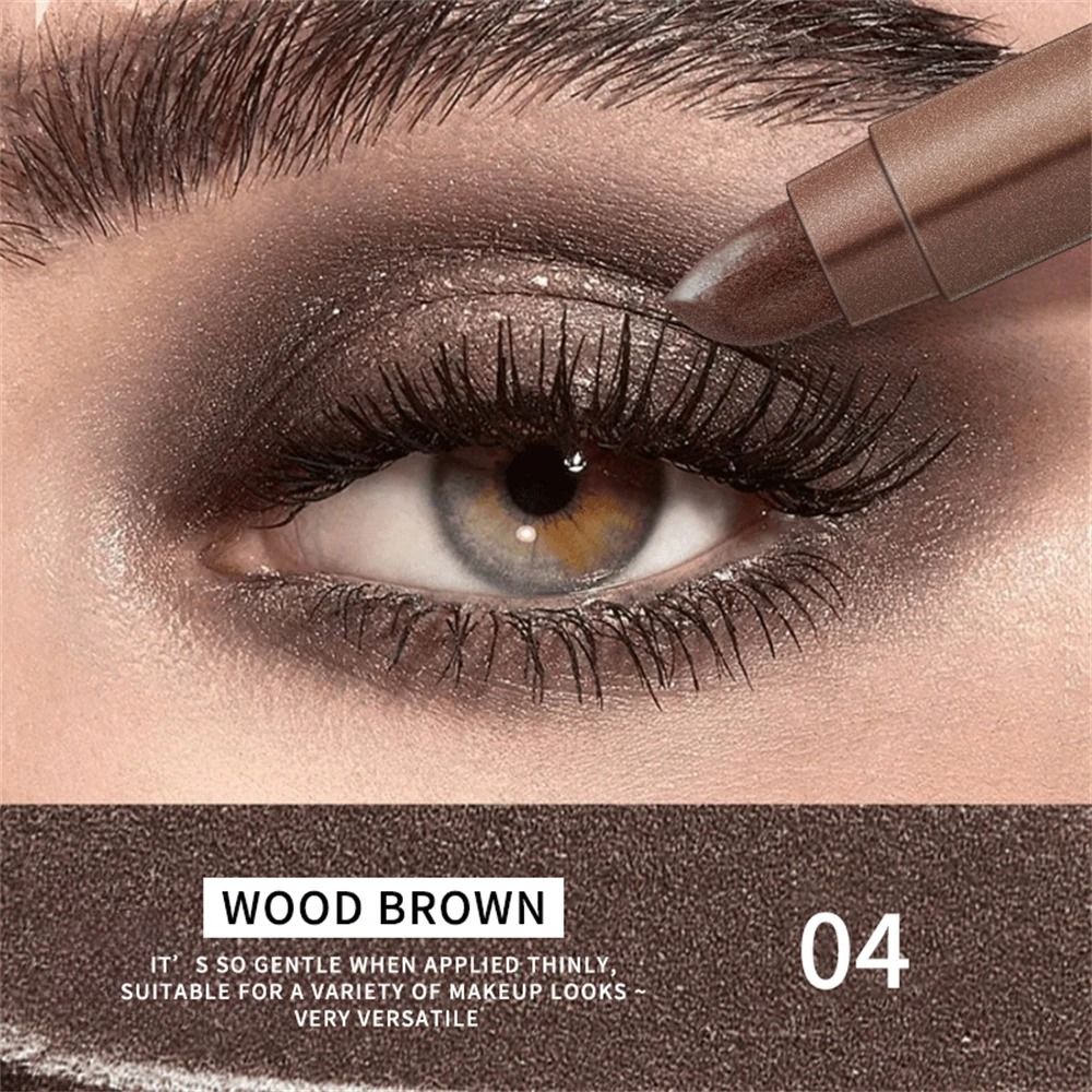 GlowDuo Double Head Waterproof Eyeshadow Stick Shimmer Glitter Crayon