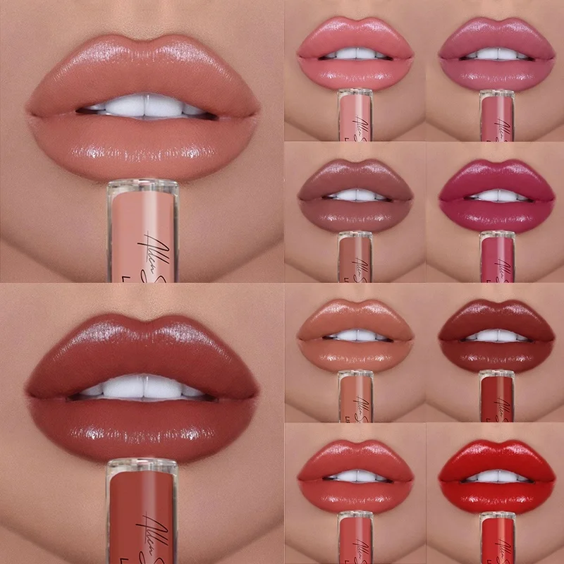12 Color Waterproof Cream Lipstick Set for Long Lasting Hydrating Lip Color