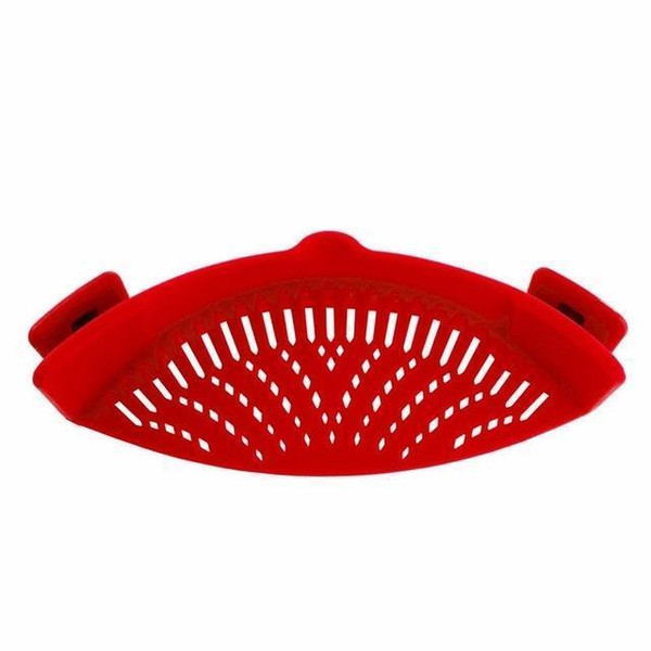 Strainer Clip Anti-Spill Colander - Universal Fit, Hands-Free Kitchen Gadget