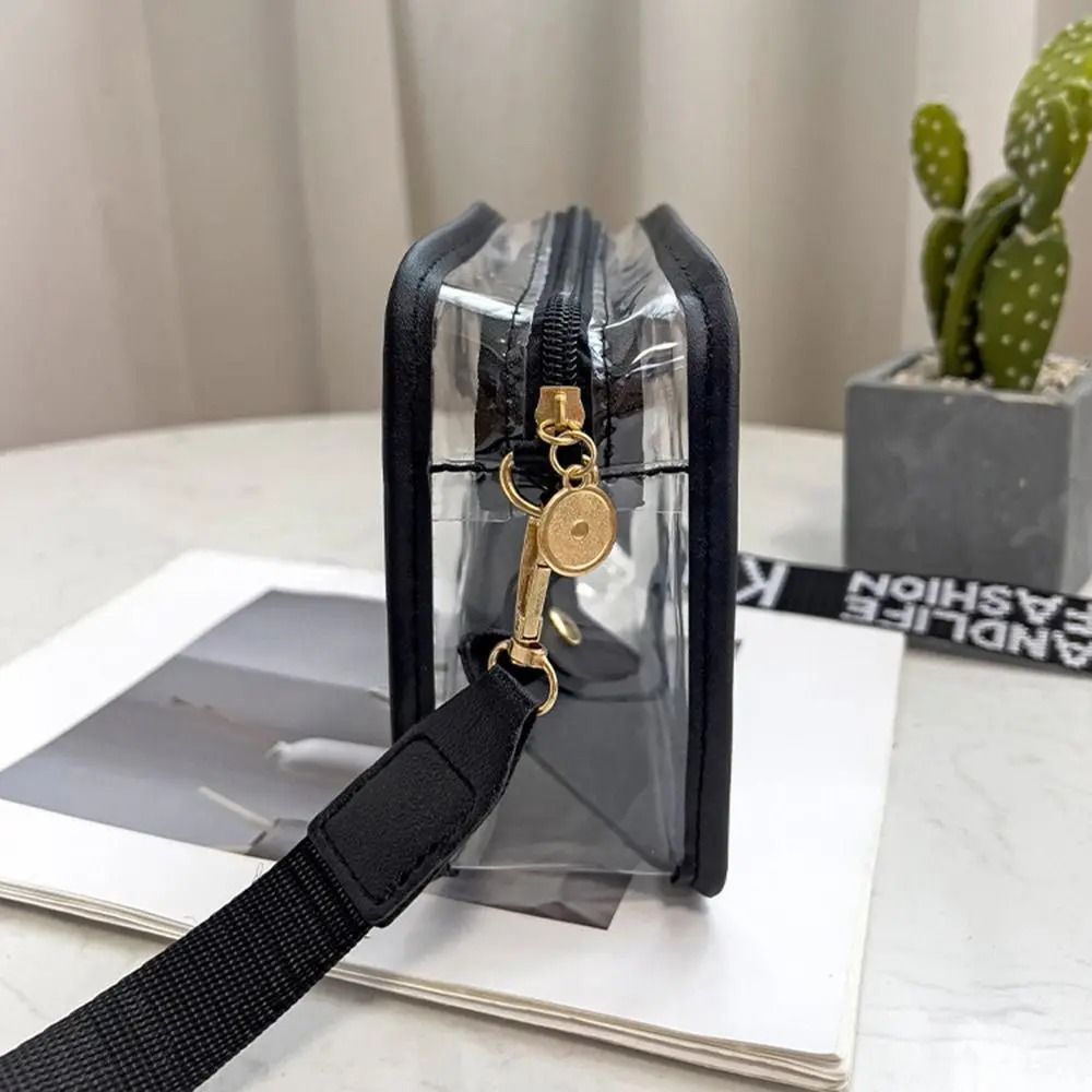 Women's Transparent Jelly Crossbody Bag Set