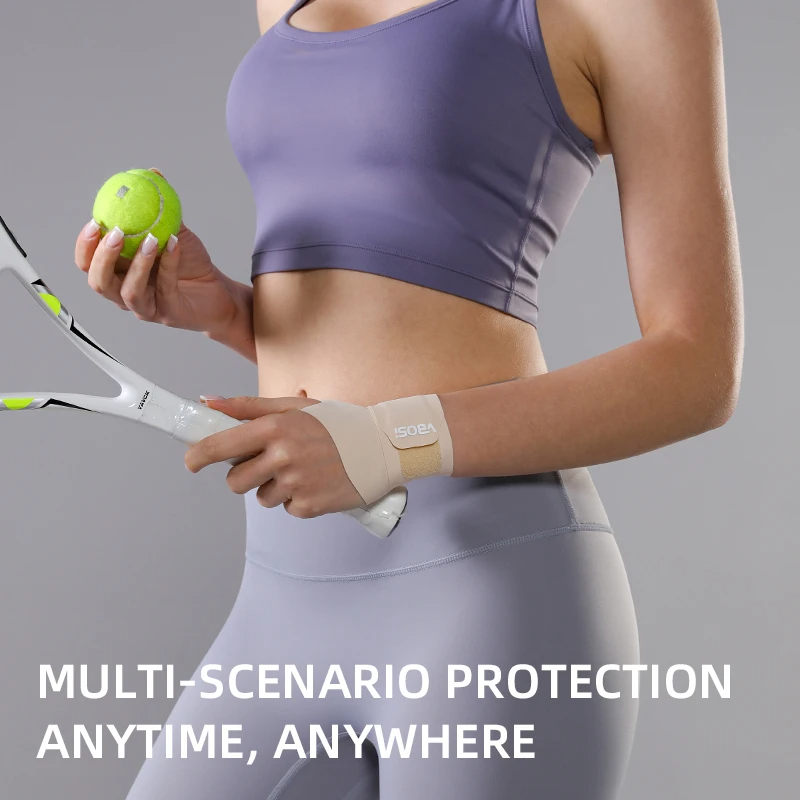 Premium Ultra Thin Adjustable Wrist Support Brace for Sports Injury Prevention and Pain Relief