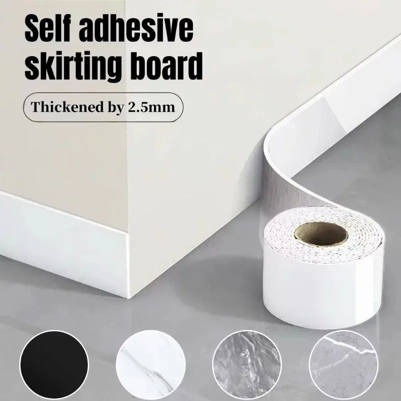 Flexible Self Adhesive Foam Skirting Board Wall Trim