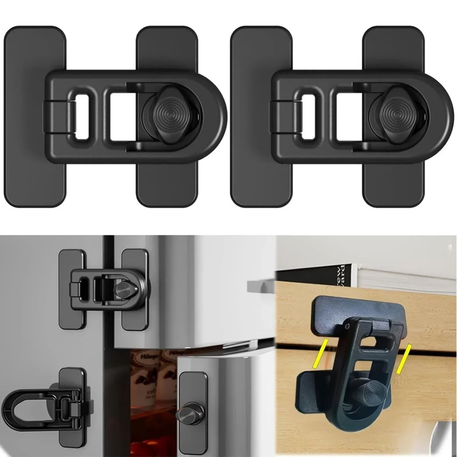 Refrigerator Child Lock Baby Safety Freezer Door Appliance Lock