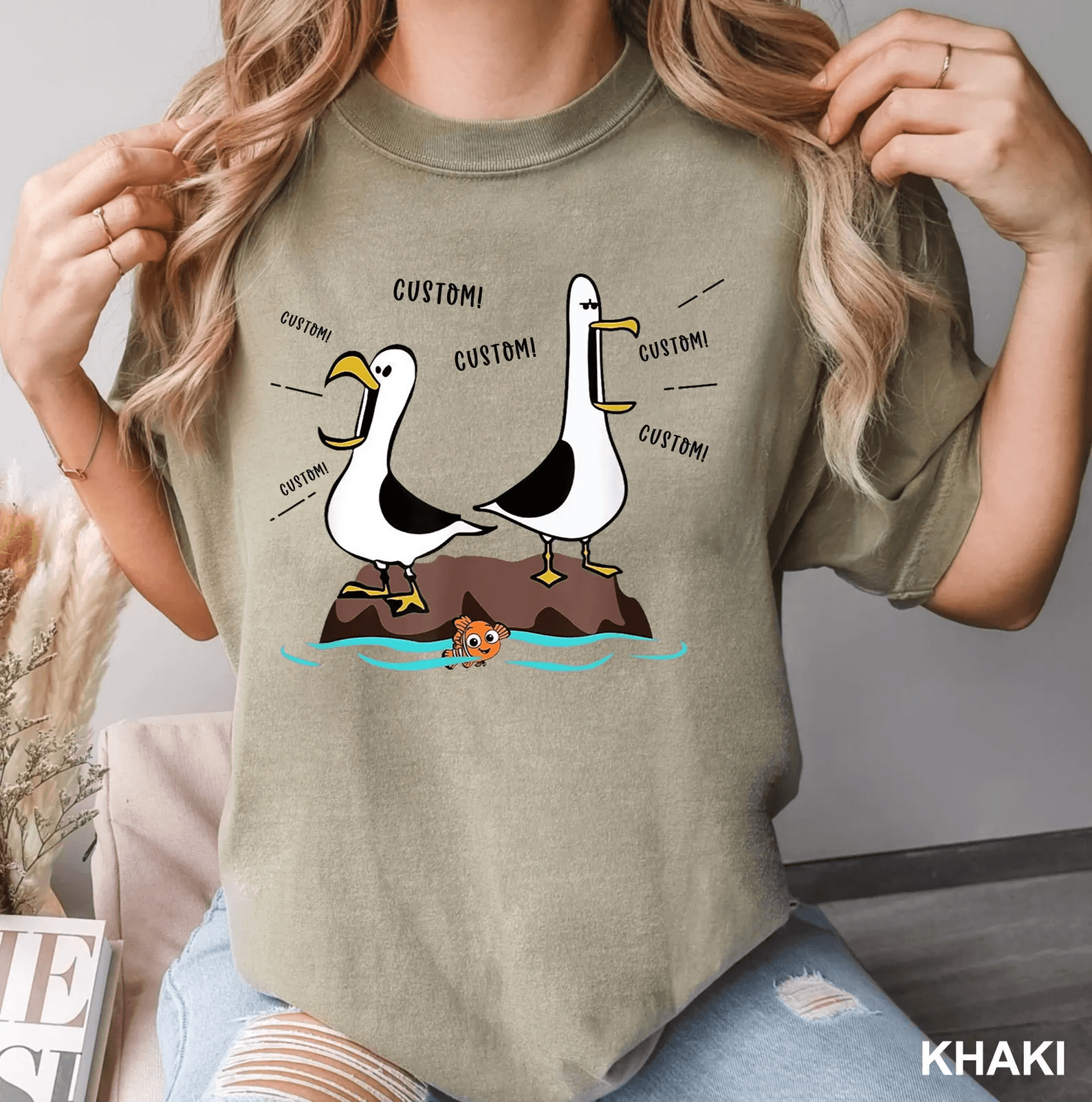 Custom Nemo Teacher Shirt – Personalized Teacher Gift