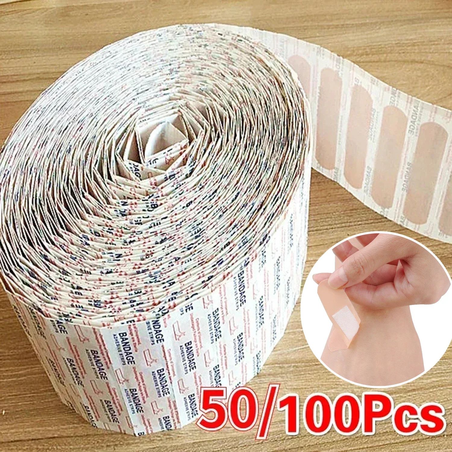 Waterproof Breathable Adhesive Bandages – Cushion Protective First Aid Wound Plasters