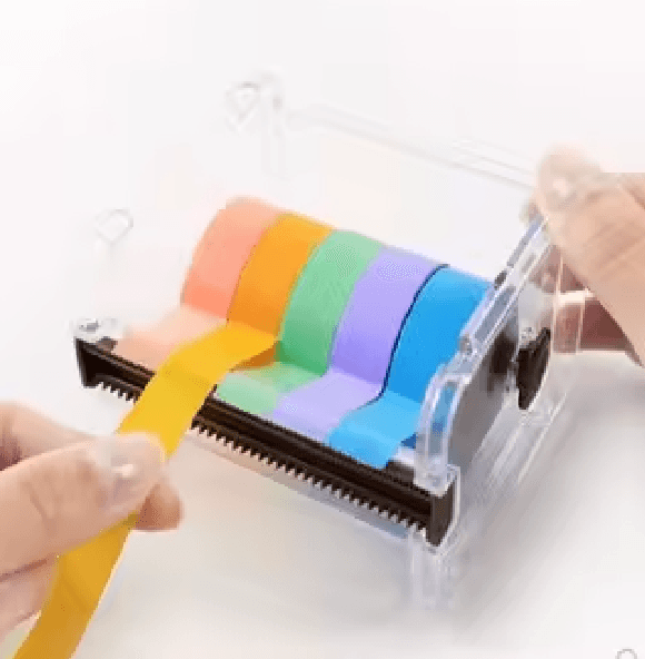 Washi Tape Cutter and Dispenser Set