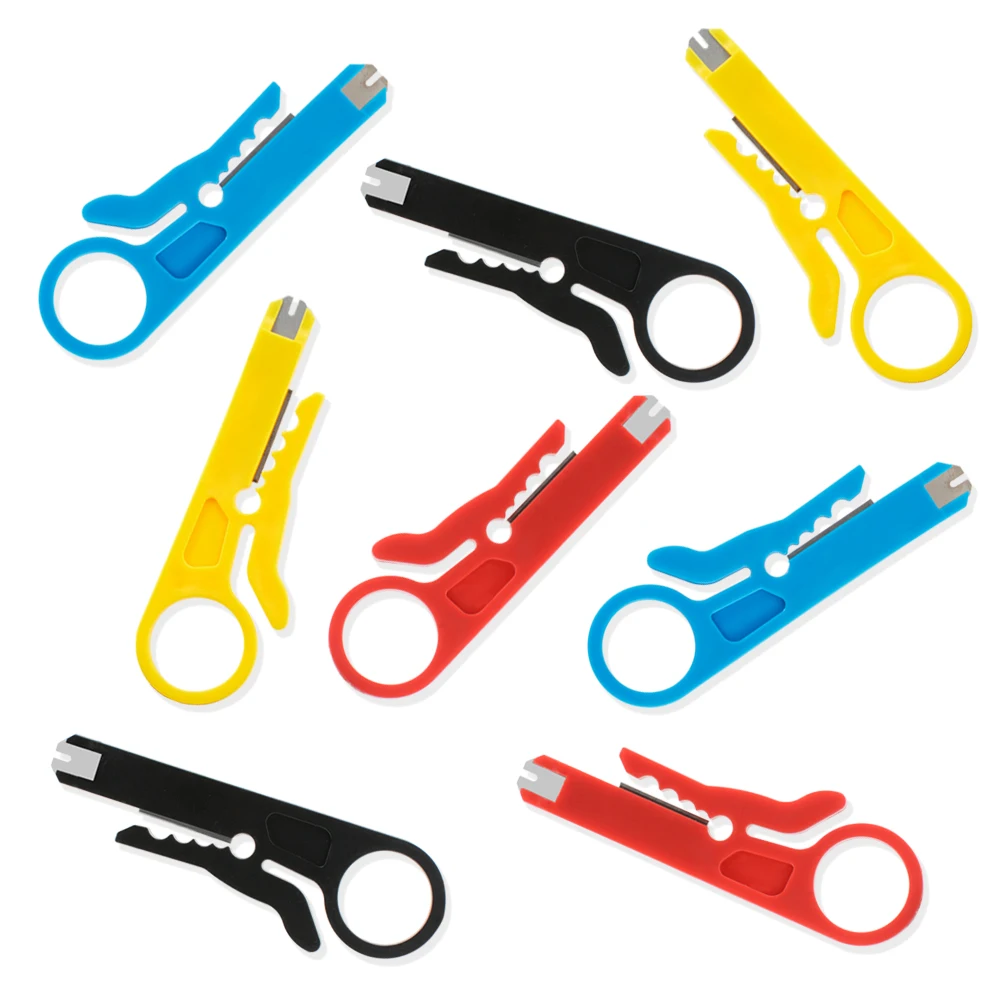 Mini Portable Wire Stripper, Crimping Tool, Wire Cutter, Multi Tools for Cable Stripping