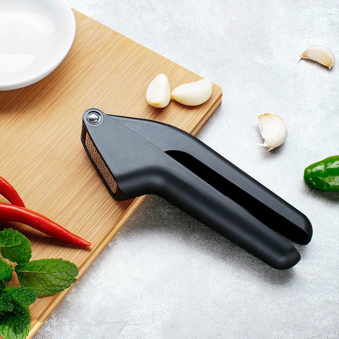 Detachable Press Metal Garlic Mincer Crusher Easy to Clean Kitchen Tool