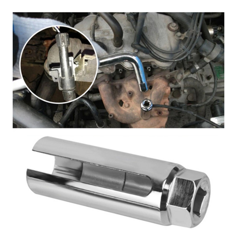 Universal Drive Car Oxygen Lambda Sensor Socket Wrench Tool - High Torque, Durable, Easy Installation