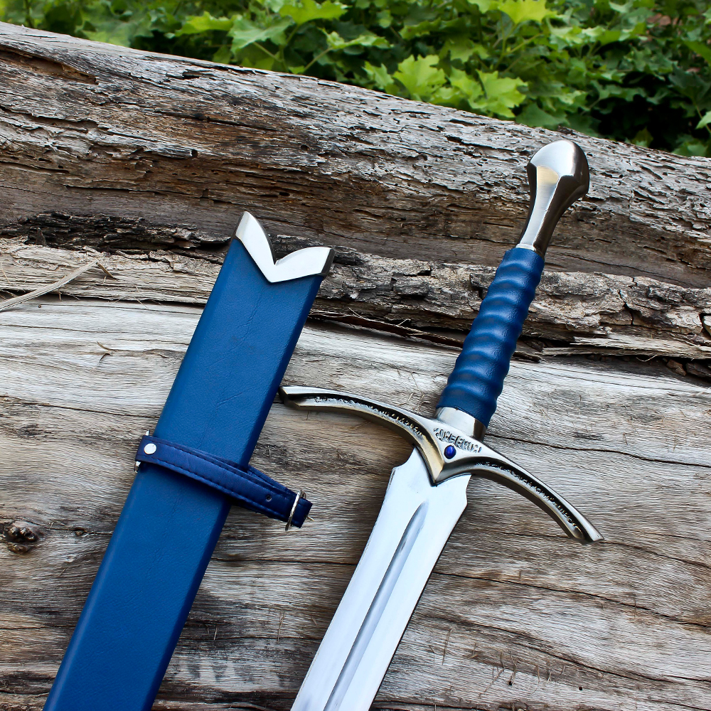 Glamdring Sword Foe-Hammer And The Beater Sword Of Gandalf Blue Edition
