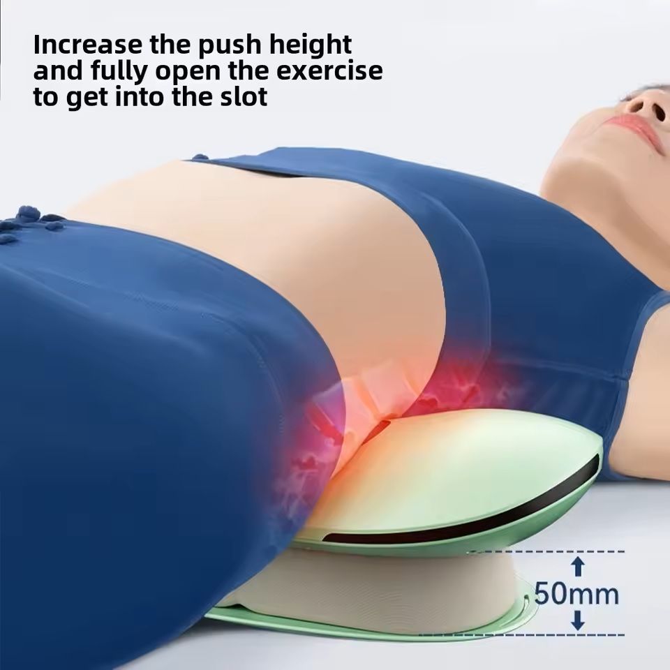 Electric Lumbar Traction Massager for Back and Spine Relief