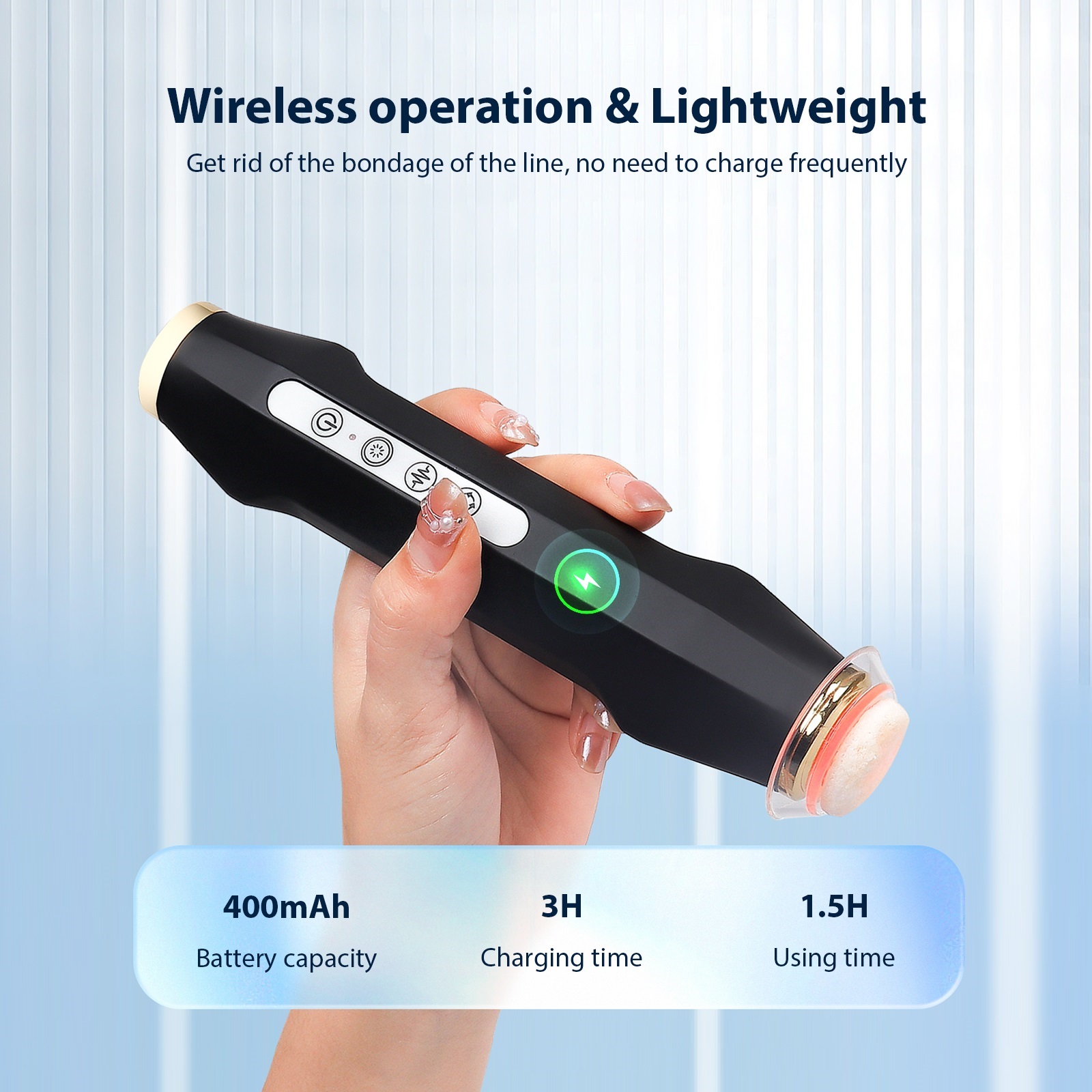 Facial Oxygen Bubble Device, Oxygen Balancing Beauty Meter Skin Care Pen