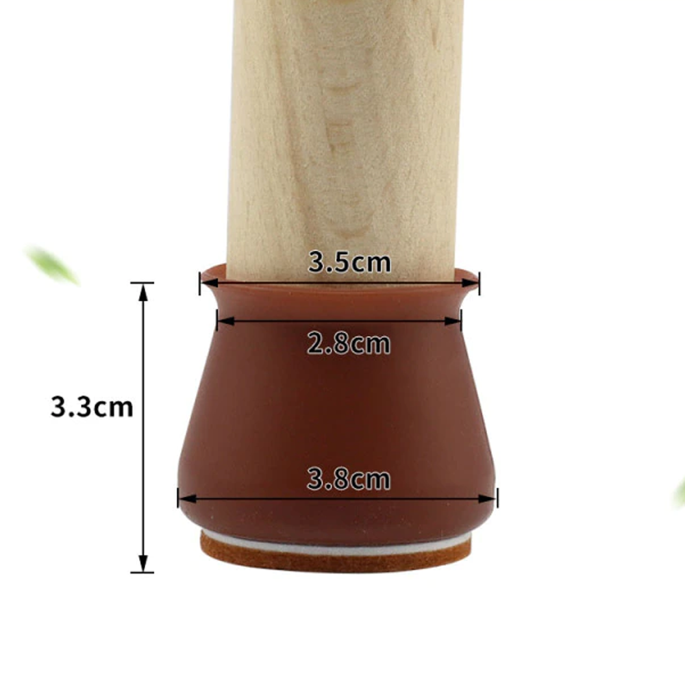 Upgraded Mute Furniture Leg Protectors