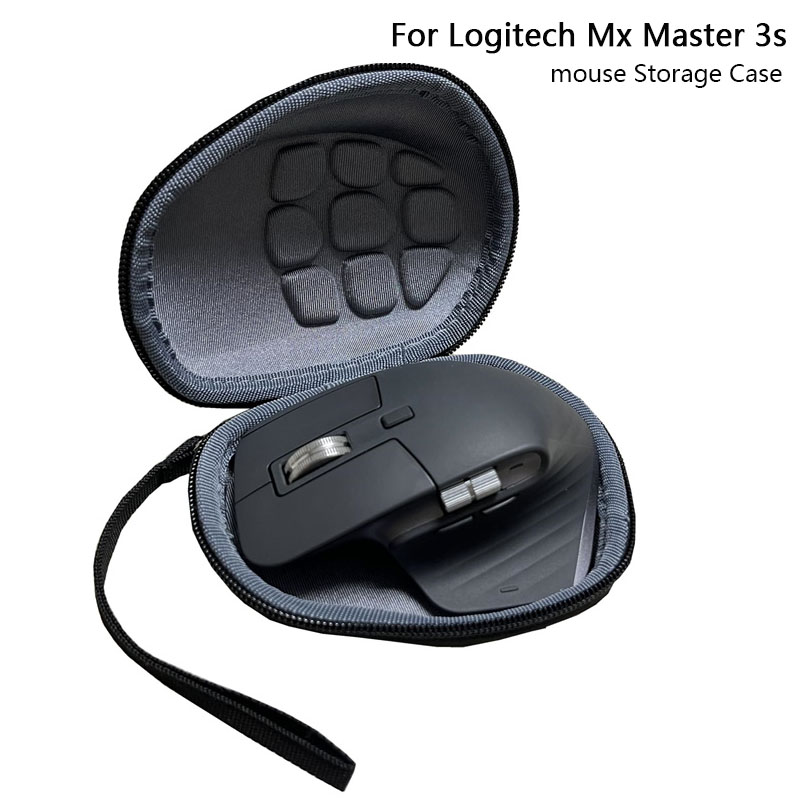 Logitech MX Master 3S Wireless Mouse Case, Durable Hard Shell Travel Bag for Logitech MX Master 3S Mouse Storage