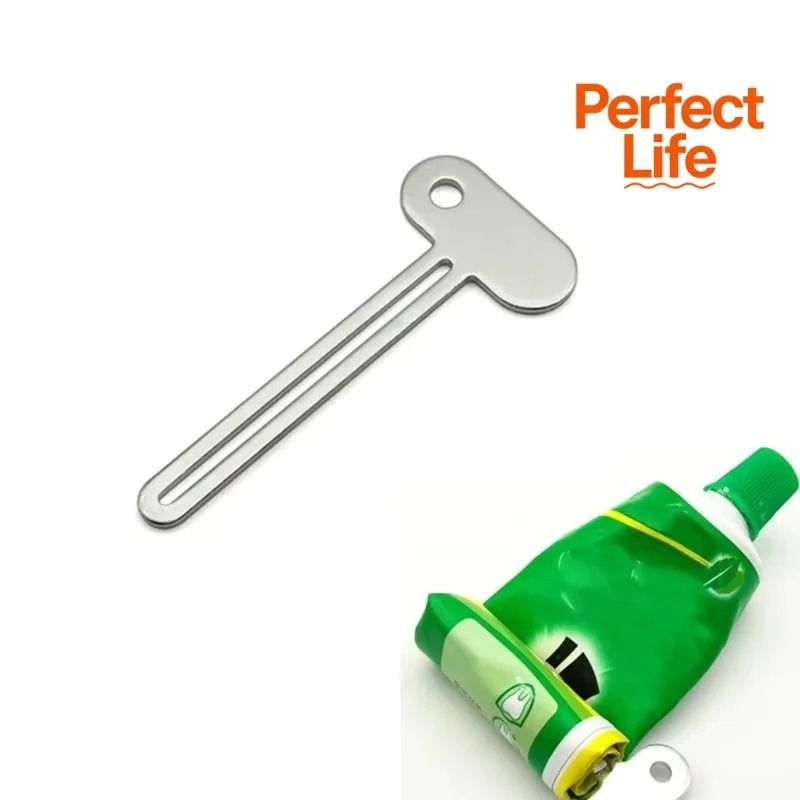 IronPress Cast Iron Toothpaste Tube Squeezer and Manual Dispenser