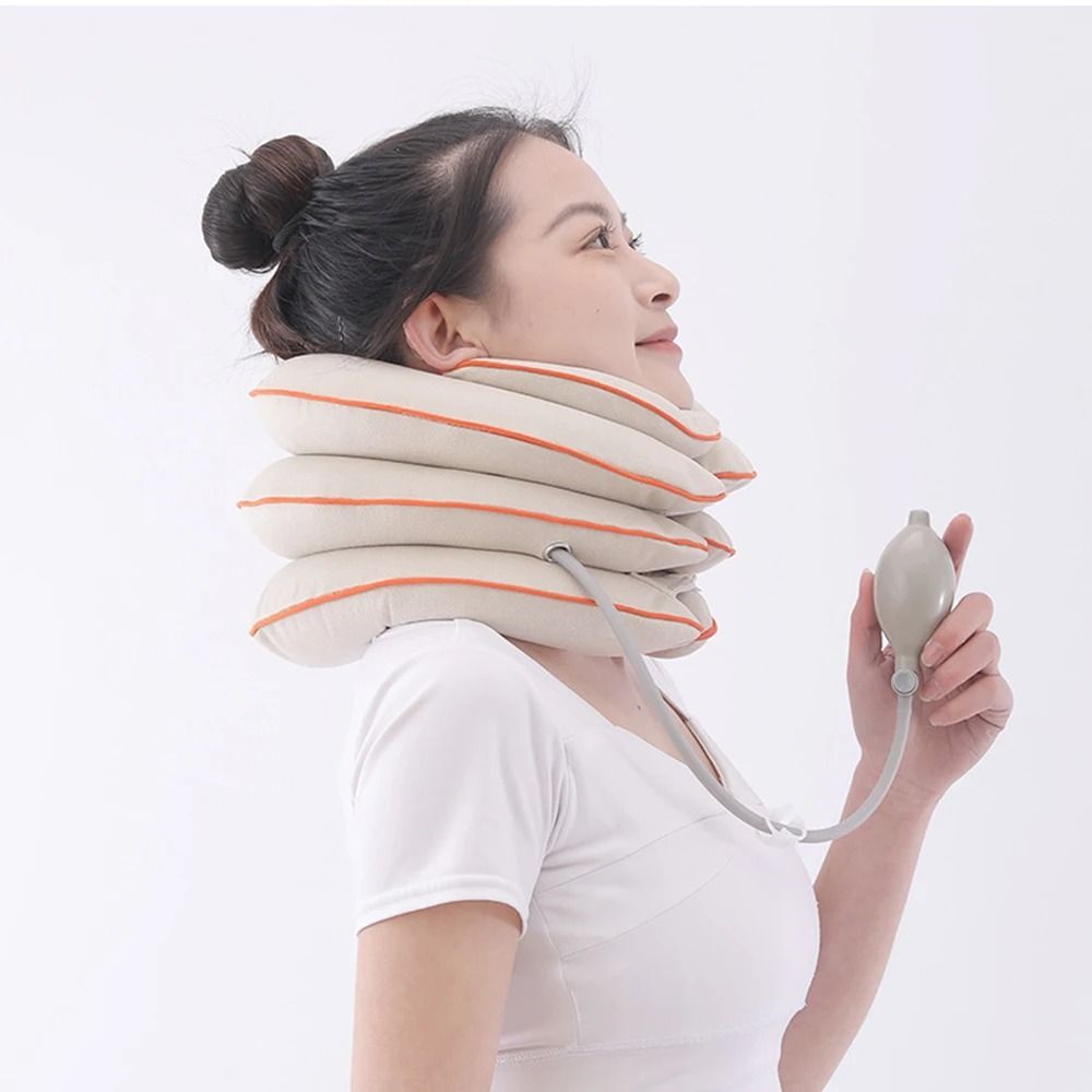 Medical Cervical Neck Traction Inflatable Neck Stretcher Brace