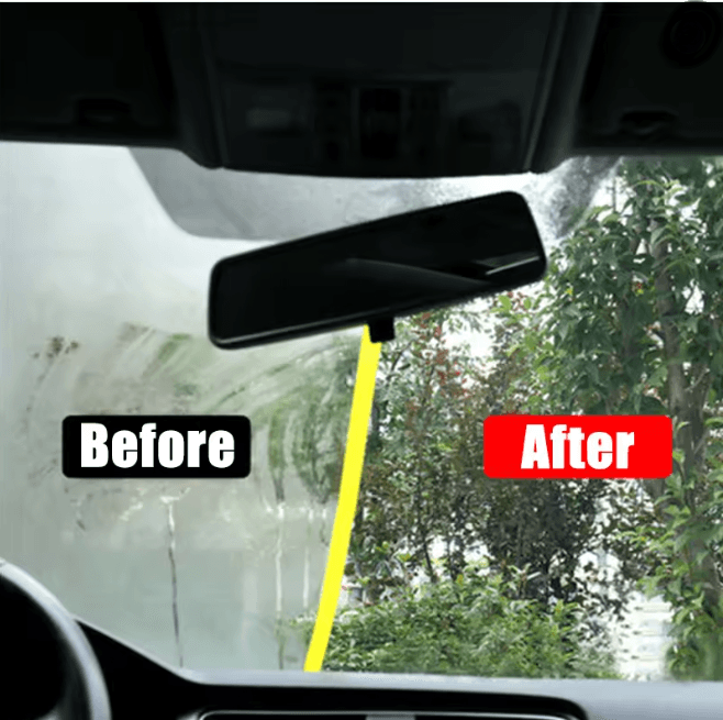ClearShield Car Window Anti Fog Spray Rainproof Windshield Glass Treatment